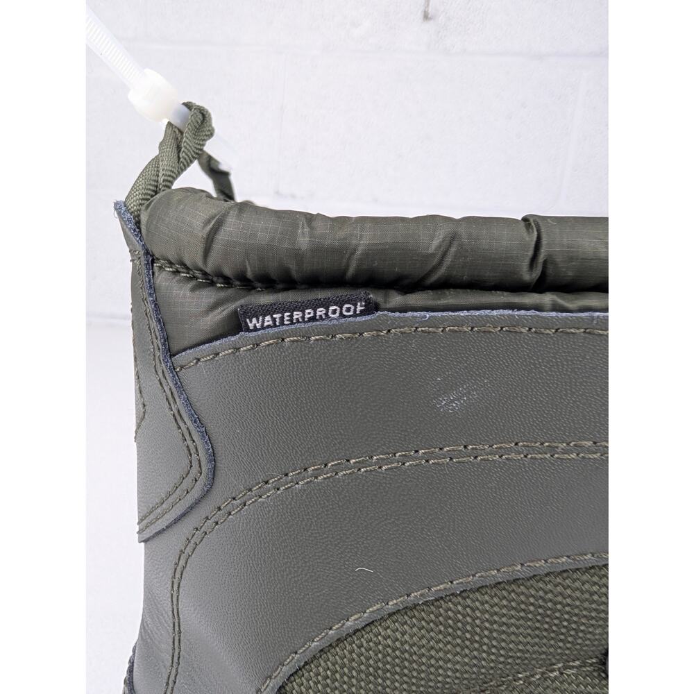 The North Face Youth 2 Alpenglow IV Olive/Black Snow Boots - Picture 2 of 10
